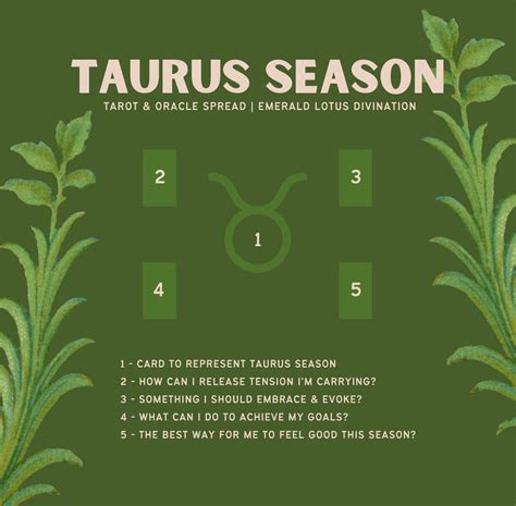 Known divination tarot Taurus